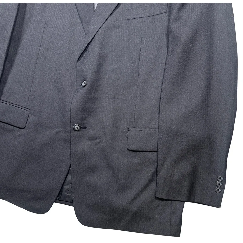 Henry Grethel Suit Men 48L Charcoal Grey 2-Piece Suit - Picture 13 of 13